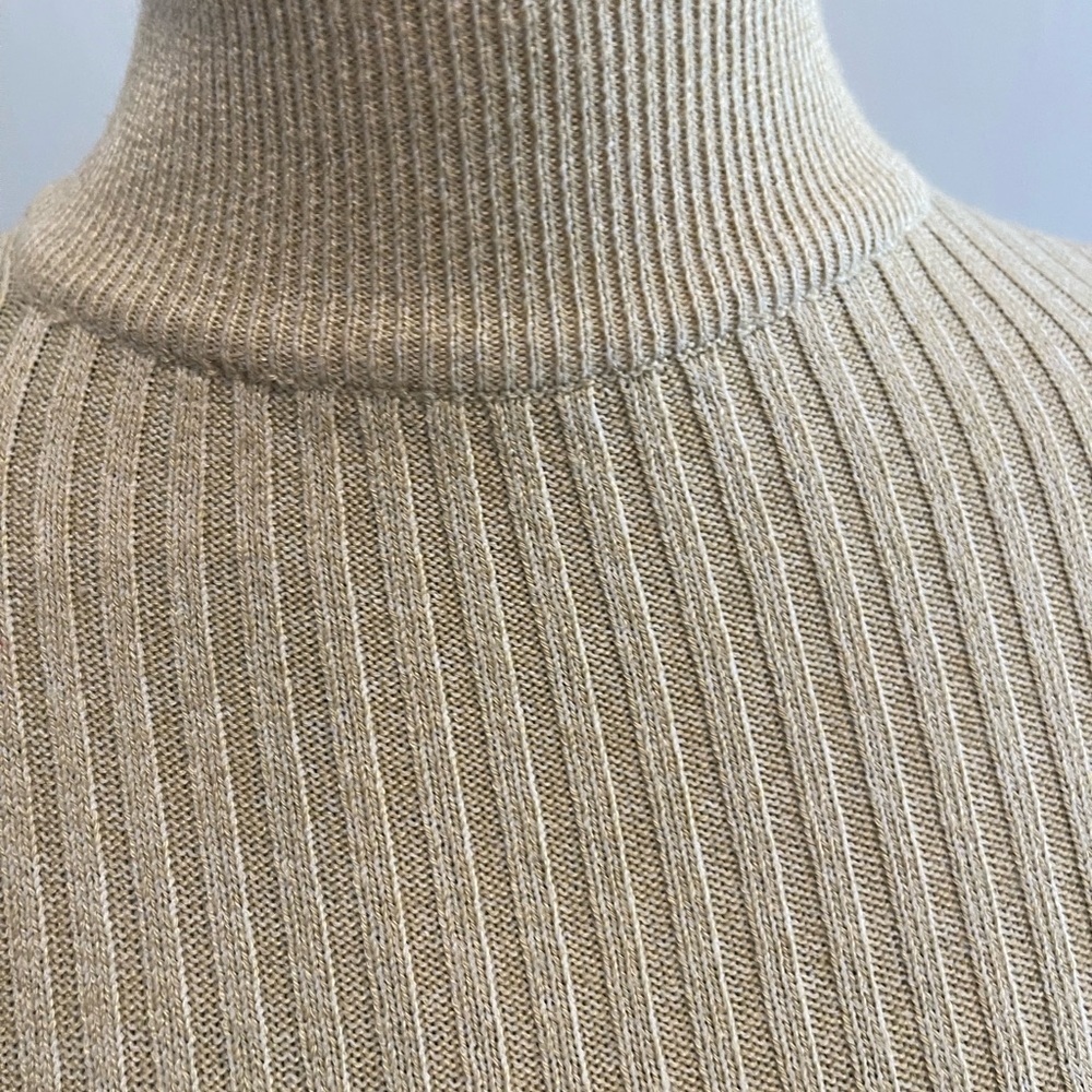 Ribbed Turtleneck Sweater